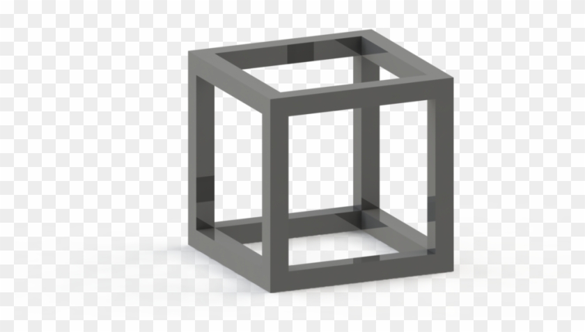 Impression 3d Avec Supports - Cube En 3d Clipart #1790208