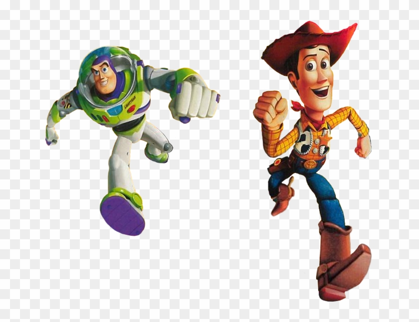 Woody Y Buzz Png Graphic Black And White Download - Buzz And Woody Png Clipart #1790269