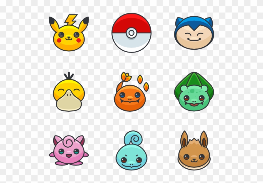 Good Pokemon Go 100 Free Icons This Month - Video Game Pngs Clipart #1790486