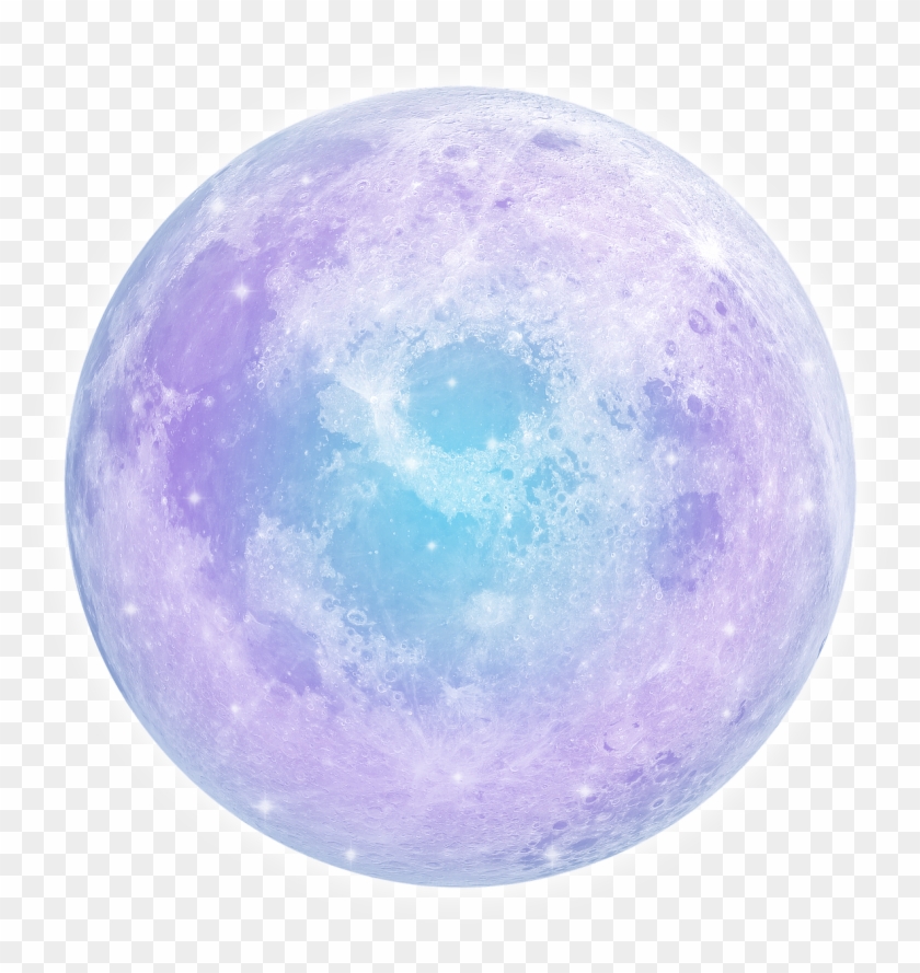 Pink Moon - Pastel Moon Transparent Clipart #1790724