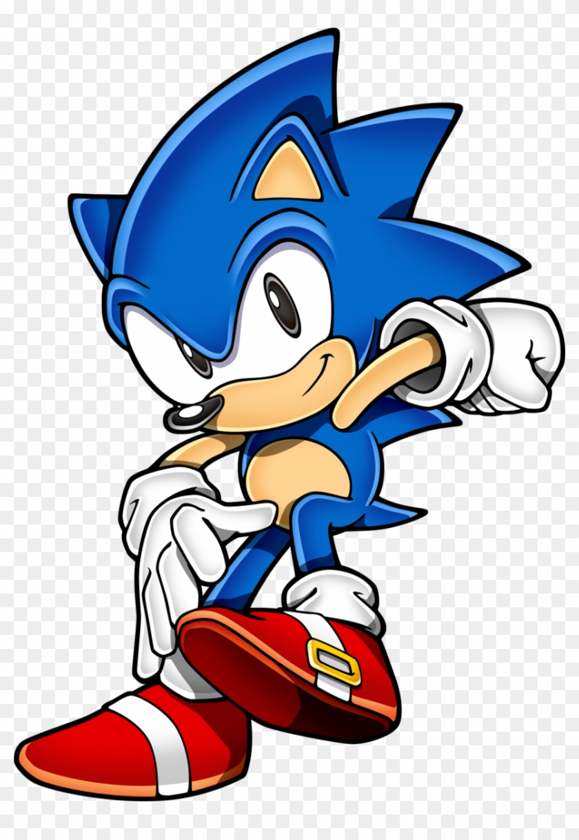 Sonic The Hedgehog Clipart Classic Sonic - Classic Sonic Sonic Mania - Png Download