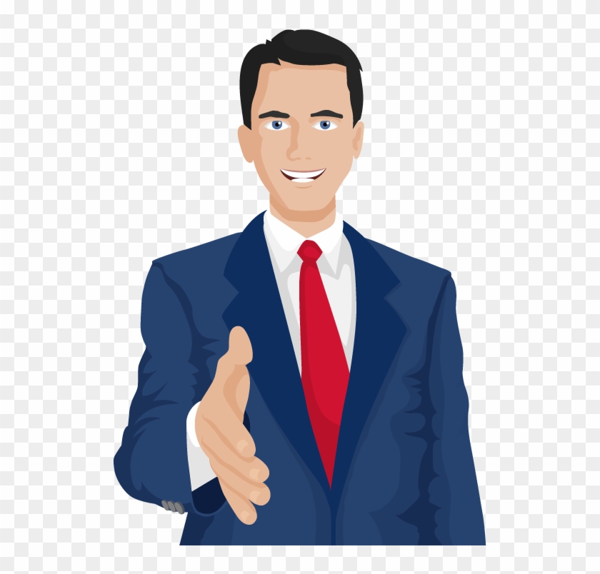 Businessman - Cartoon Transparent Businessman Png Clipart