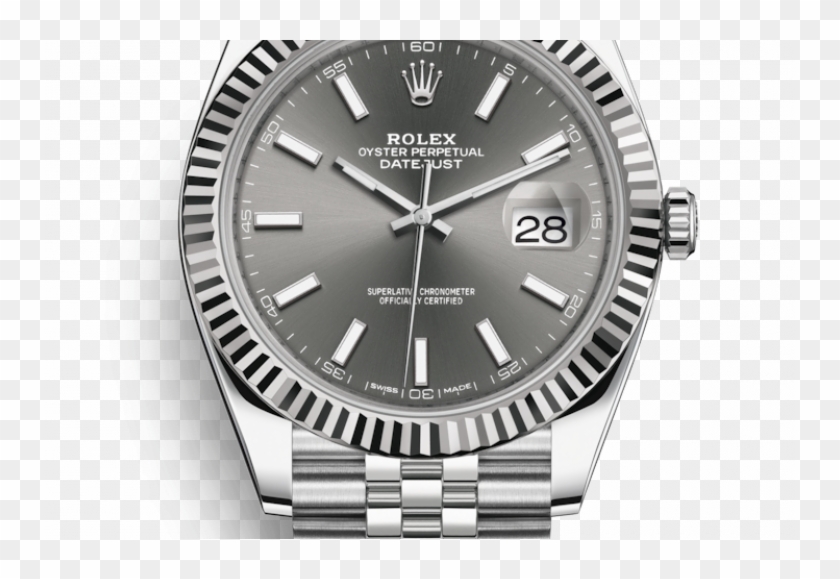 Datejust 41mm - Rolex Datejust 41 White Dial Stainless Steel Jubilee Clipart #1792031