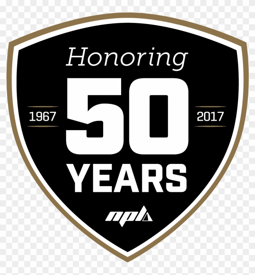 Npl Honoring 50 Years - Emblem Clipart