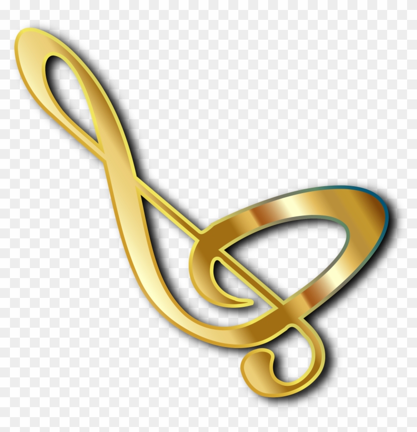 Fancy Treble Clef Words Png - Silver And Golden Jubilee Clipart #1792588