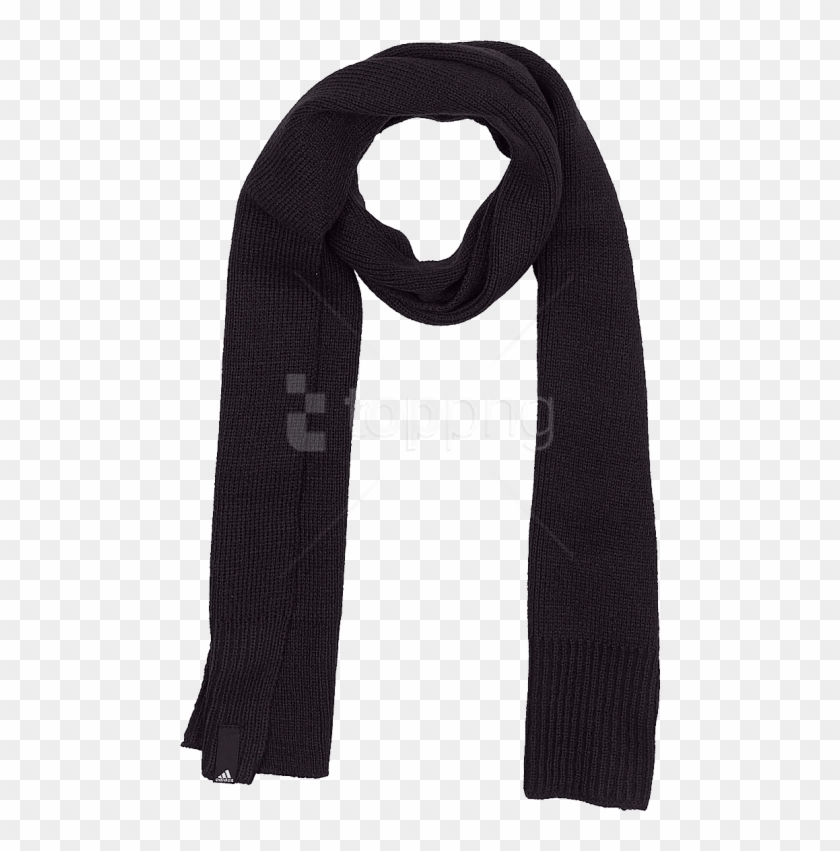 Black Scarf Png - Black Scarf Transparent Background Clipart