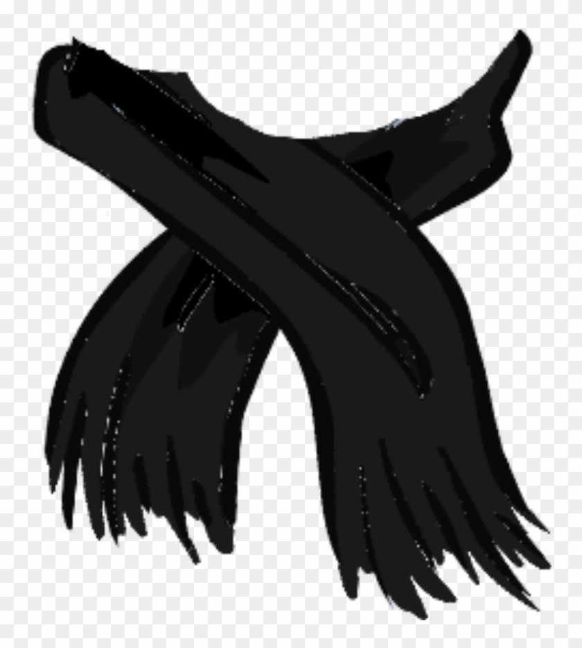 Black Scarf Png Clipart #1794479