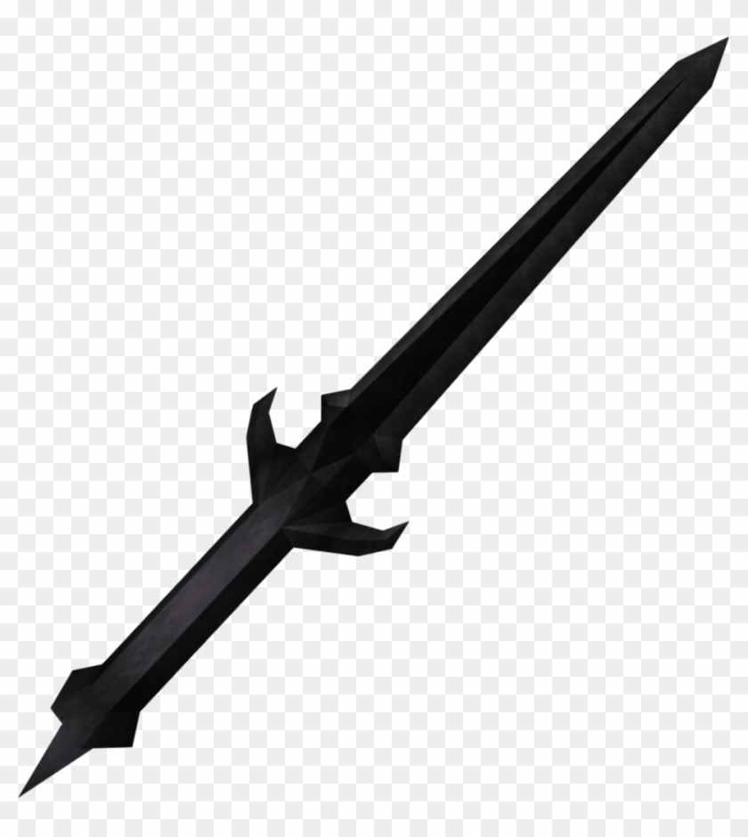 Black Dagger Detail - Rifle Clipart