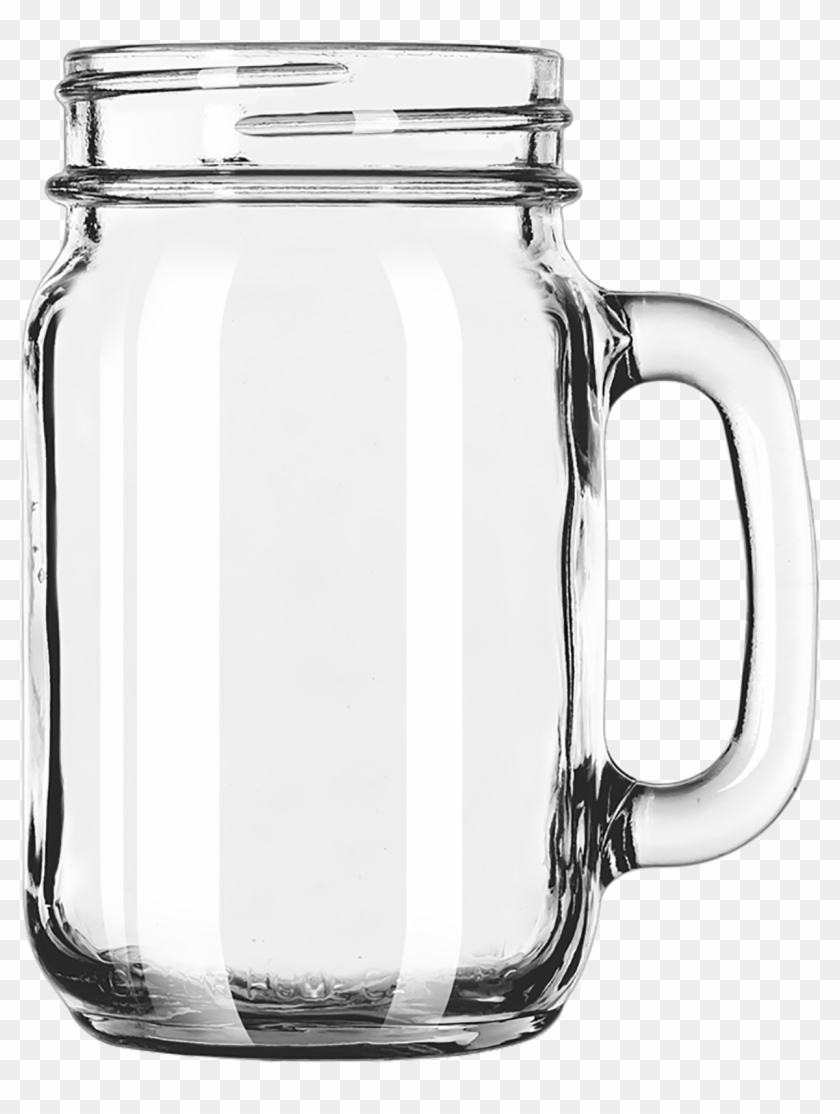 Drinking Mason Jar 16 Oz - Jug Clipart #1795400