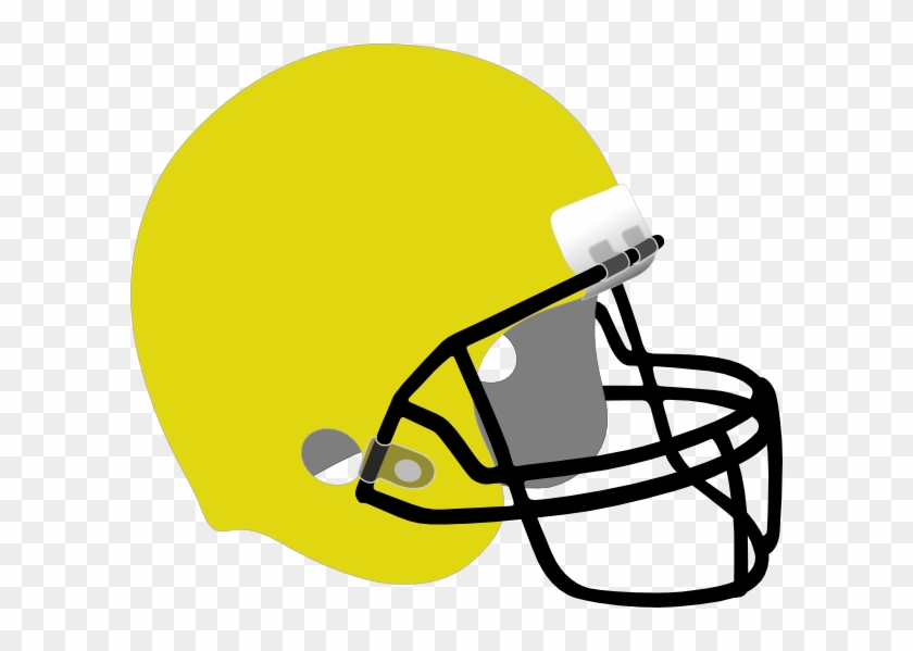 28 Collection Of Yellow Football Helmet Clipart - White And Blue Football Helmet - Png Download #1795522
