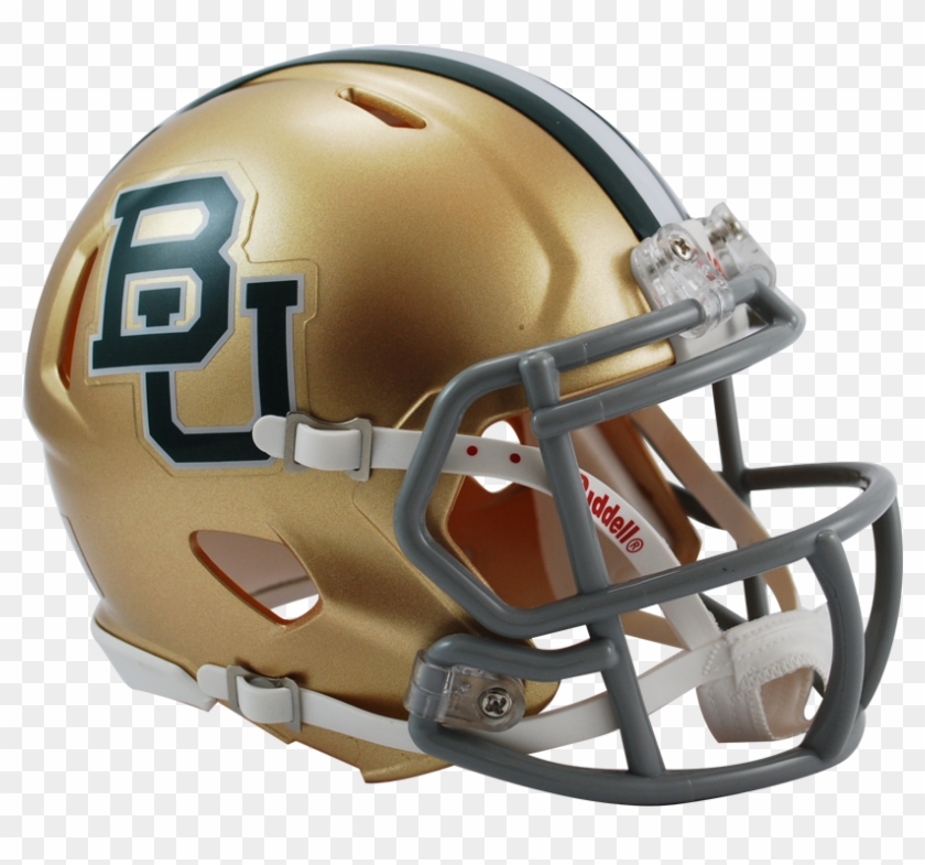 Baylor Speed Mini Helmet - Baylor University Football Helmet Clipart