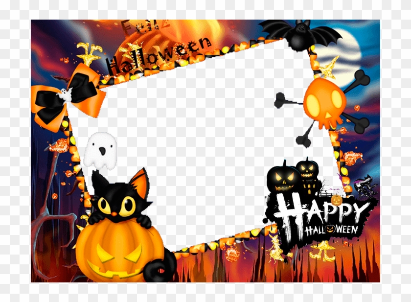 Halloween Photo Booth Frame Clipart