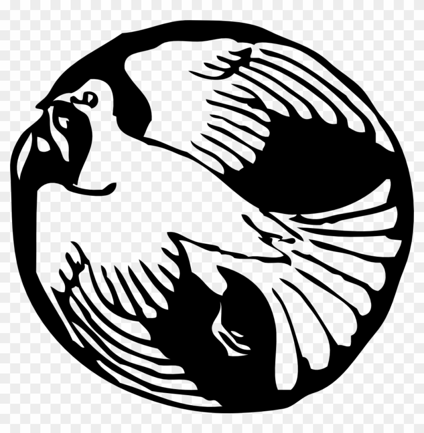 Columbidae Line Art Computer Icons Download Doves As - Drawing Peace Of World Clipart #1796681