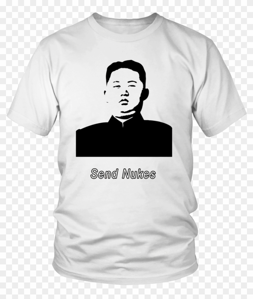 Fc9cb 4de15 Send Nukes Kim Jong Un Meme T-shirt Teefim - But Can You Do This T Shirt Clipart