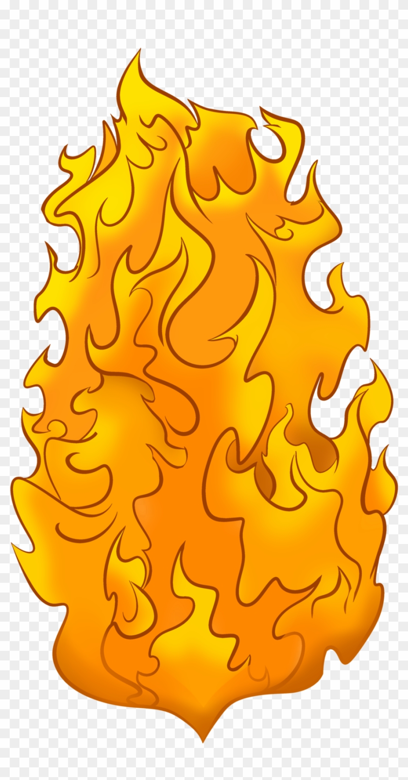 Flames Clipart Clip Art - Png Download #1797150