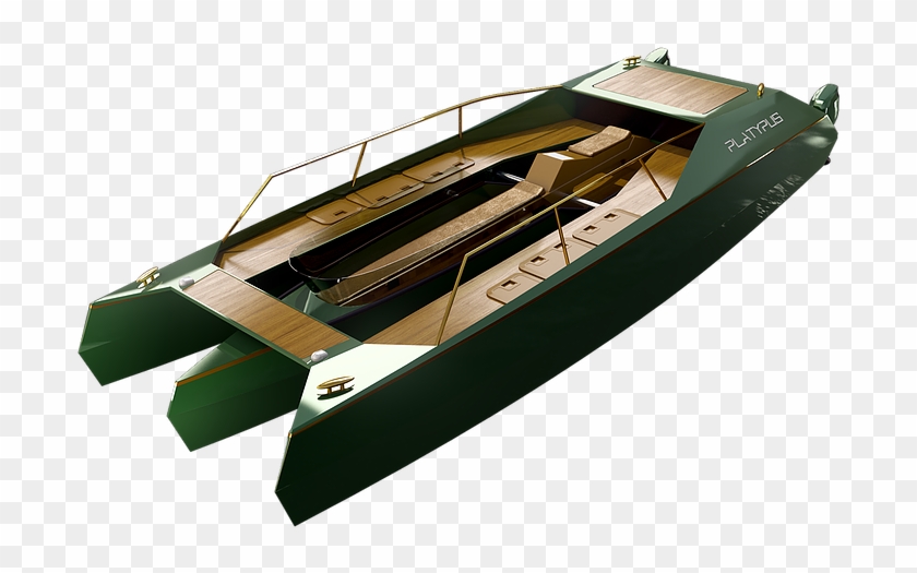 Green Yacht Edition - Luxury Yacht Clipart