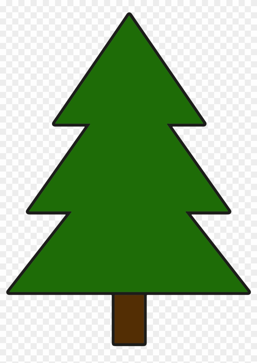 Simple Pine Tree Clipart , Png Download - Tree Icon Png Gif Transparent Png