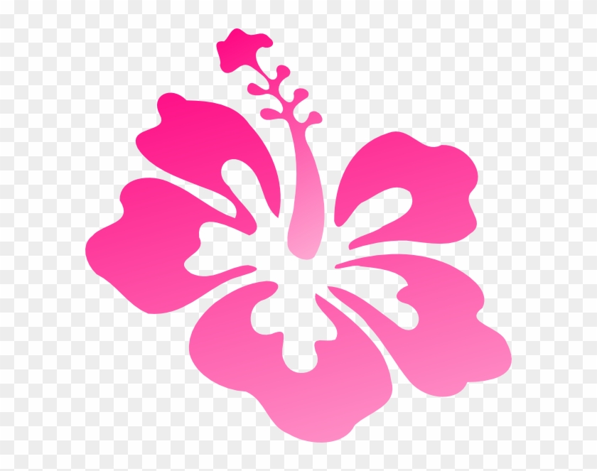 Hibiscus Pink Png Clipart
