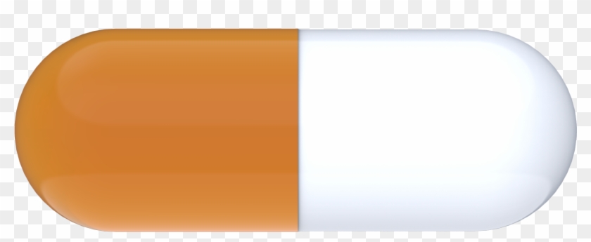 Pill Icon Png Orange , Png Download - Beige Clipart #1798124