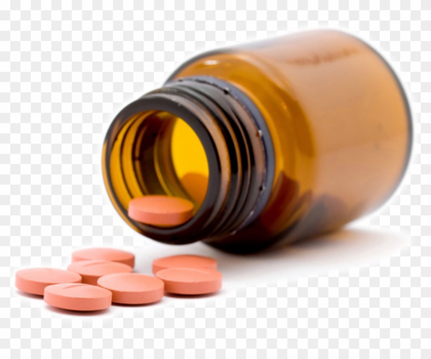 Open Pill Bottle Png - Pharmacy Clipart #1798197