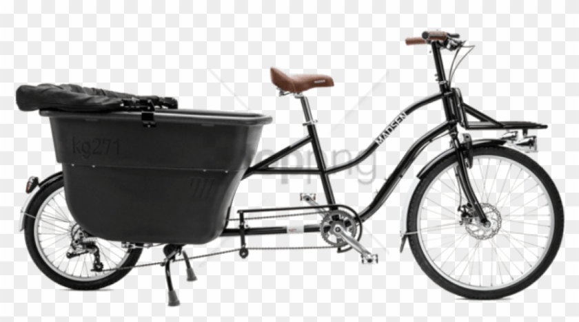 Free Png Download Bike With Kids Bucket On Back Png - Bucket Bike Clipart #1798278