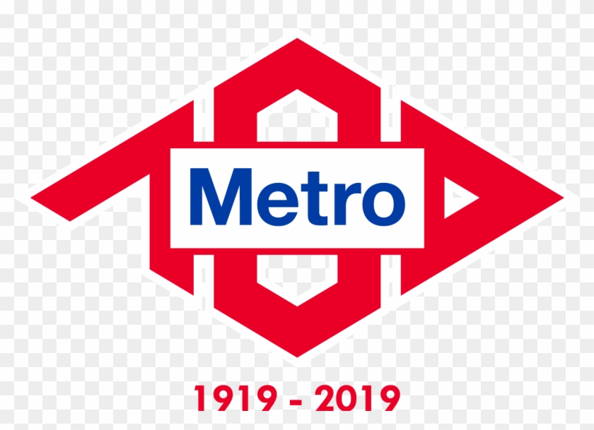 Logo Metro De Madrid - Logo Metro De Madrid Png Clipart #1798356