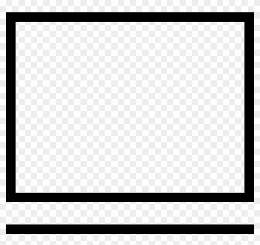 Rectangular Tv Screen Comments Clipart