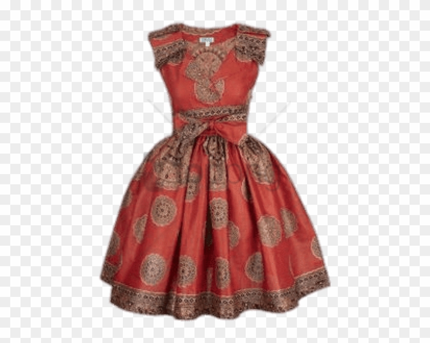 Free Png Red Capulana Dress Png Image With Transparent - Chitenge Designs Clipart