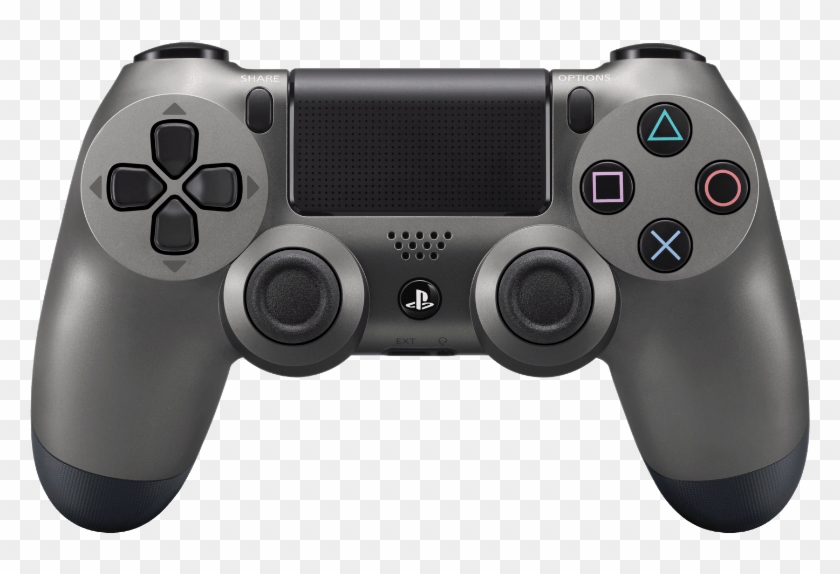 Sony Ps4 Wireless Dualshock 4 Controller Steel Black - Ps4 Dualshock 4 Silver Clipart