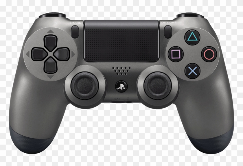 Sony Ps4 Wireless Dualshock 4 Controller Steel Black - Ps4 Dualshock 4 Silver Clipart #1798874