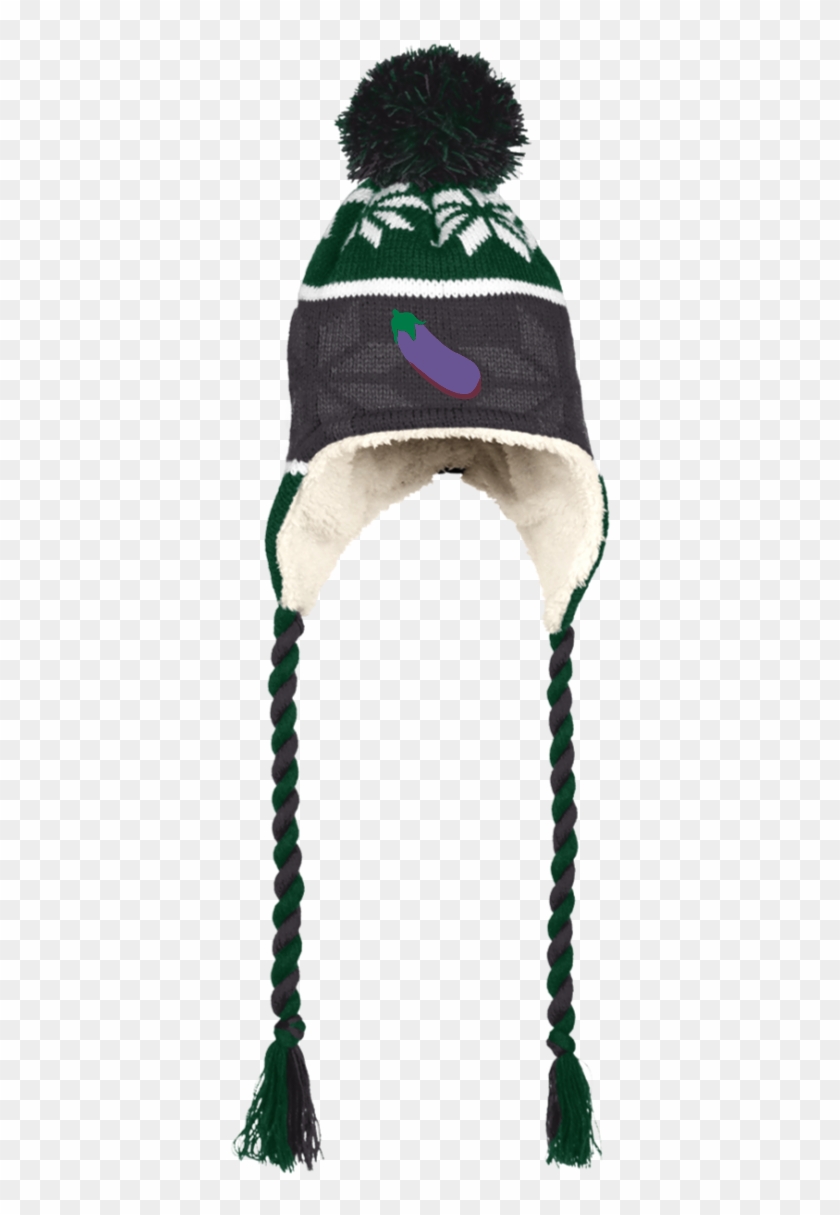 Eggplant Emoji 223825 Holloway Hat With Ear Flaps And - Hat Clipart #1799019