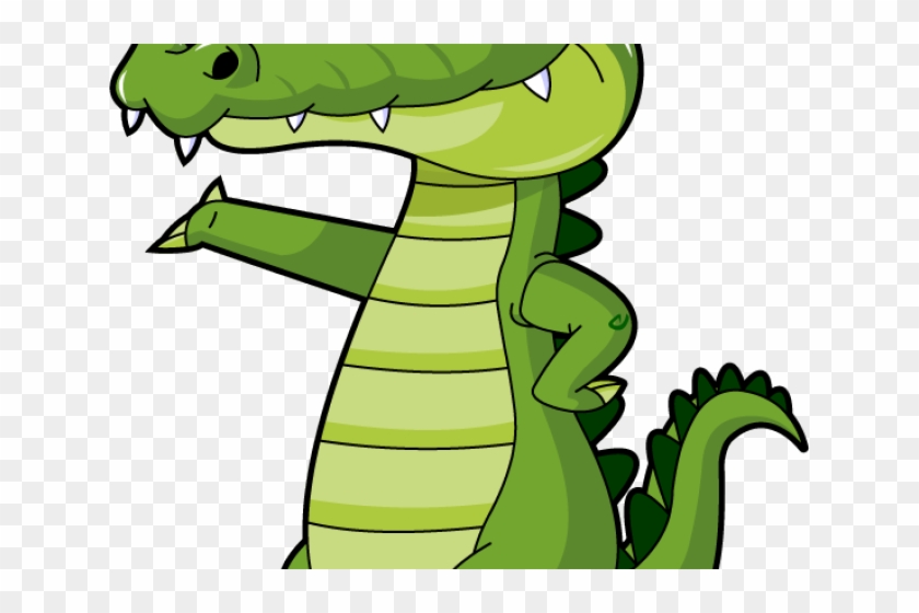 Alligator Clipart Transparent Background - Cartoon Alligator - Png Download #1799116