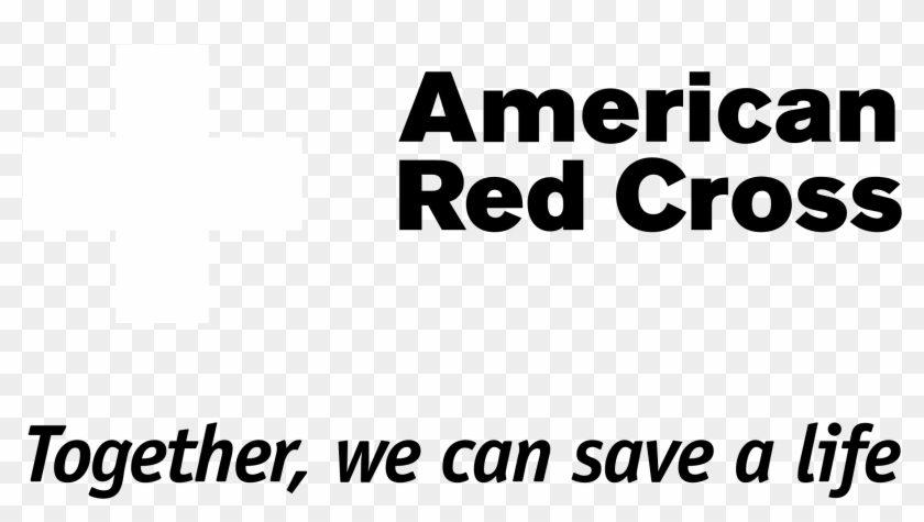 American Red Cross Logo Black And White - American Red Cross Clipart