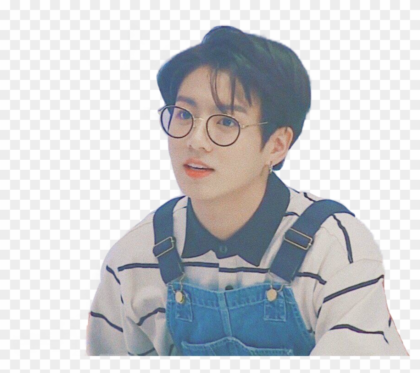 Collection Of Free Jungkook Transparent Glasses Download - Jungkook Bts Run Png Clipart