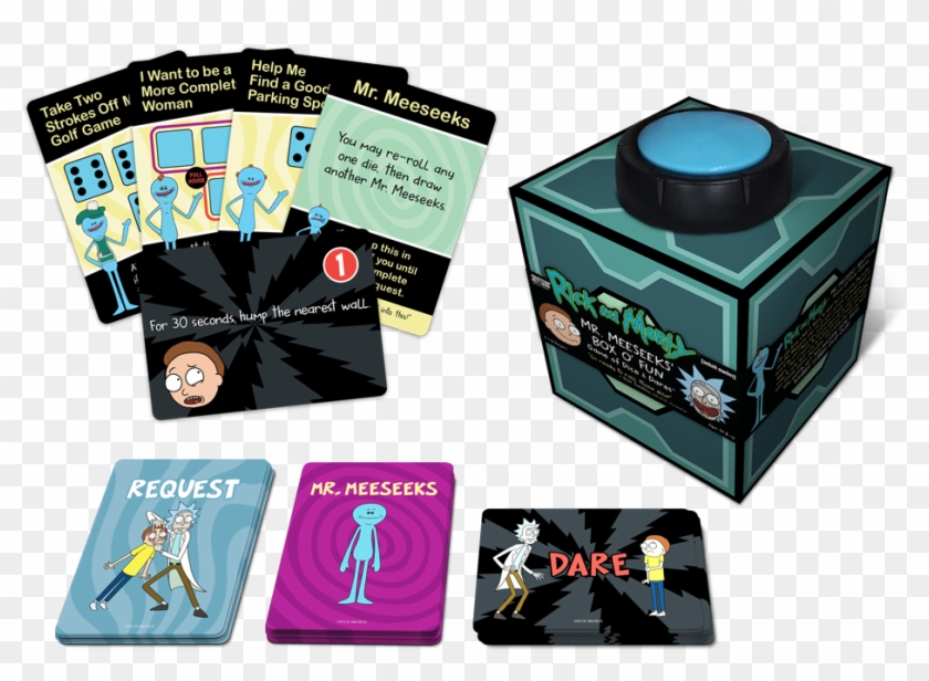 Rick And Morty Mr Meeseeks Game Clipart