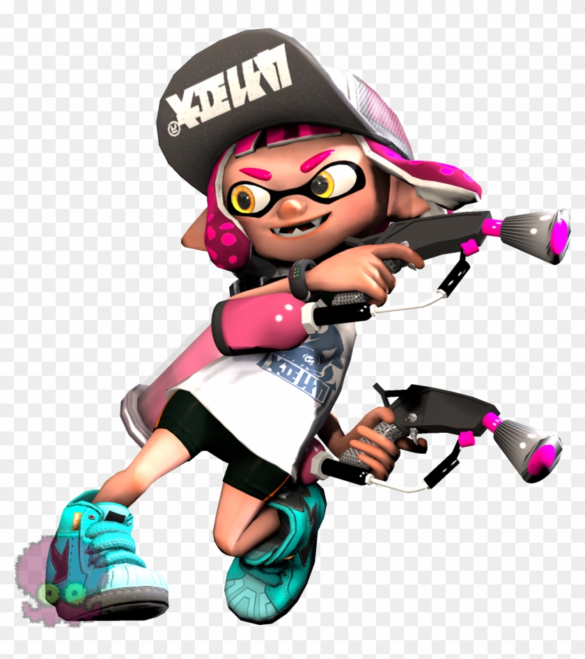 Fan Art[sfm] Small Thingy With The Splatoon 2 Cover - Inkling Splatoon 2 Fanart Clipart