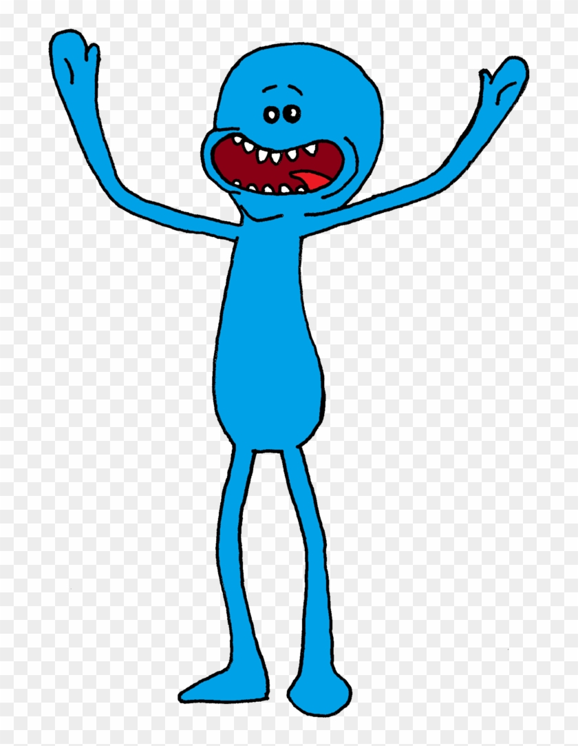 Mr Meeseeks Png - Rick And Morty Meeseeks Png Clipart #180092