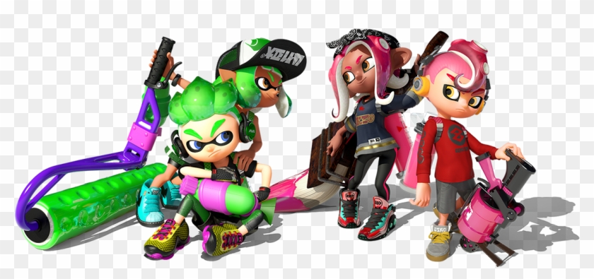 Mev Sro Cartoon Fictional Character - Octoling Girl Splatoon 2 Clipart