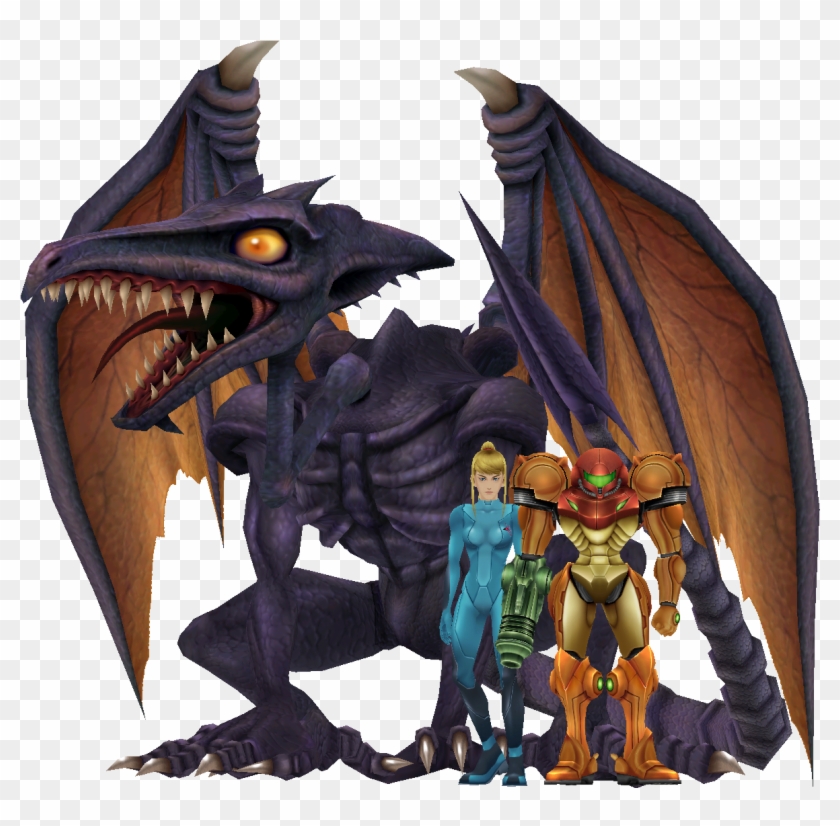 Super Smash Bros - Original Ridley Clipart