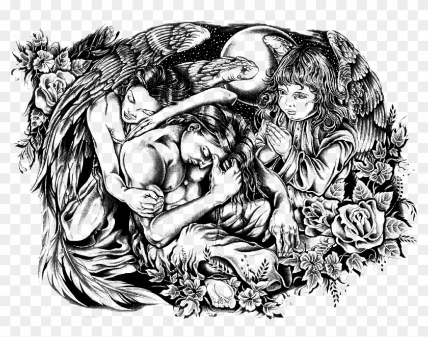 Tatto Sets Tattoo Design Art Flash Tattoo Body Tattoo - Full Body Tattoo Png Clipart