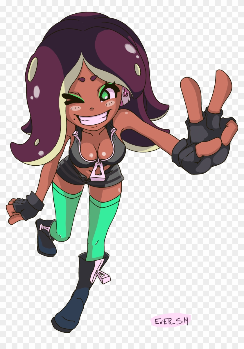 2480 X 3508 9 - Splatoon Girl Clipart