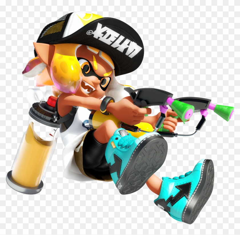 Featuring - Splatoon 2 Dual Guns Clipart #180257