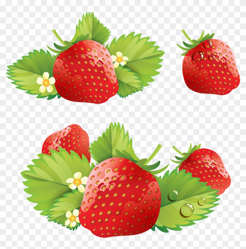 Strawberry Label Design Clipart #180309