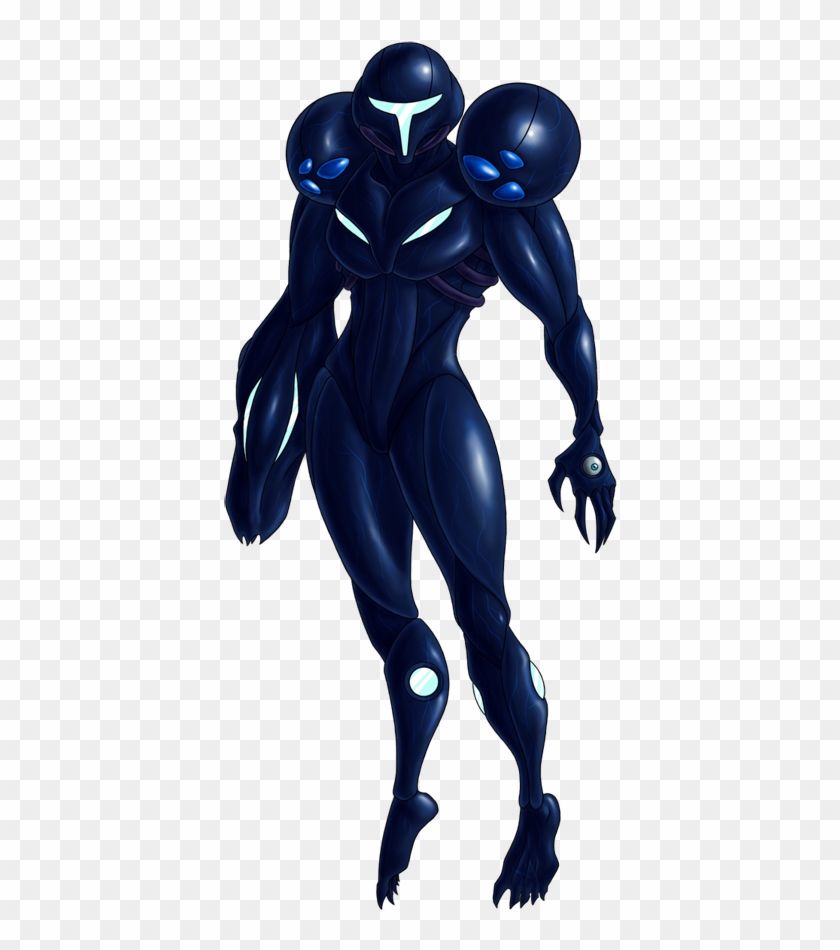 Dark Samus Metroid Prime Render Fan Art - Dark Samus Deviantart Clipart #180337