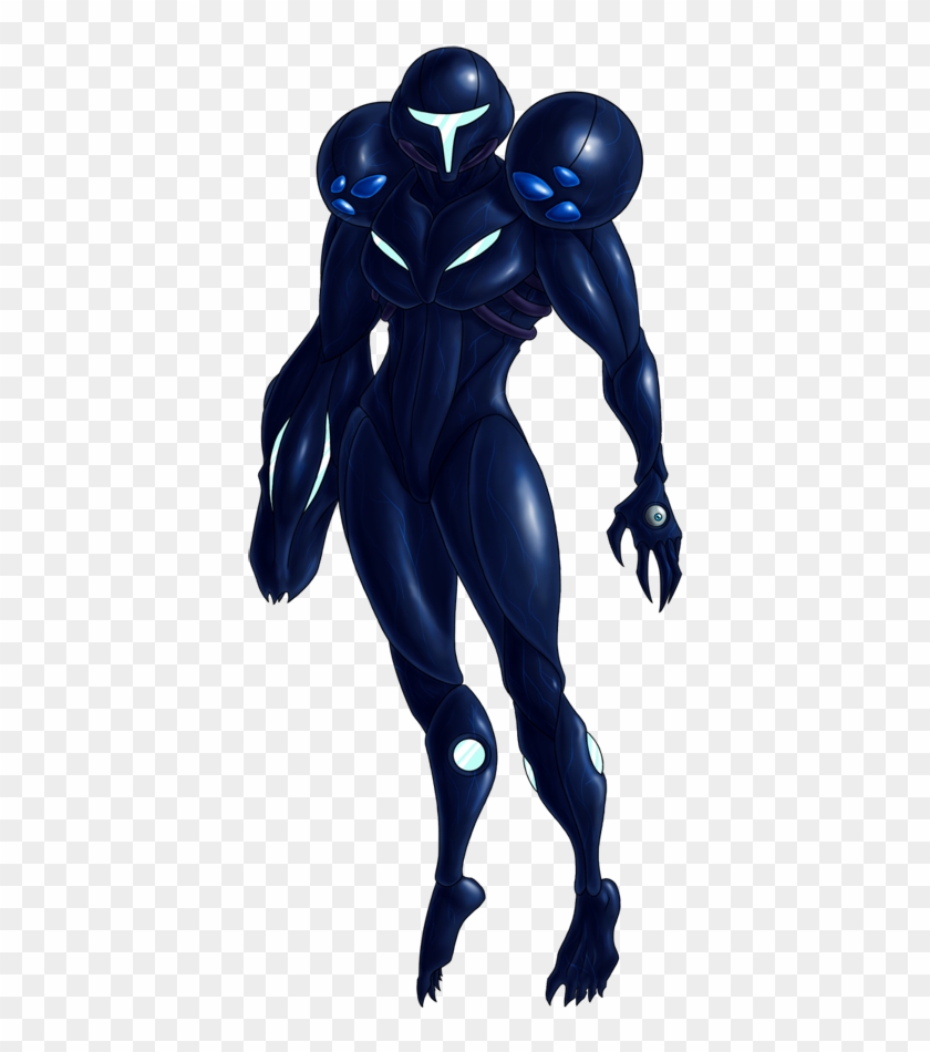 Dark Samus Metroid Prime Render Fan Art - Dark Samus Deviantart Clipart