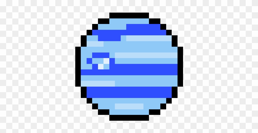 Neptune The Ice Planet - Pixel Art Assassination Classroom Clipart