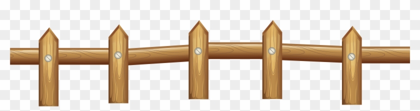 Transparent Wooden Fence Png Clipart Picture - Wood Fence Clipart Png #180597