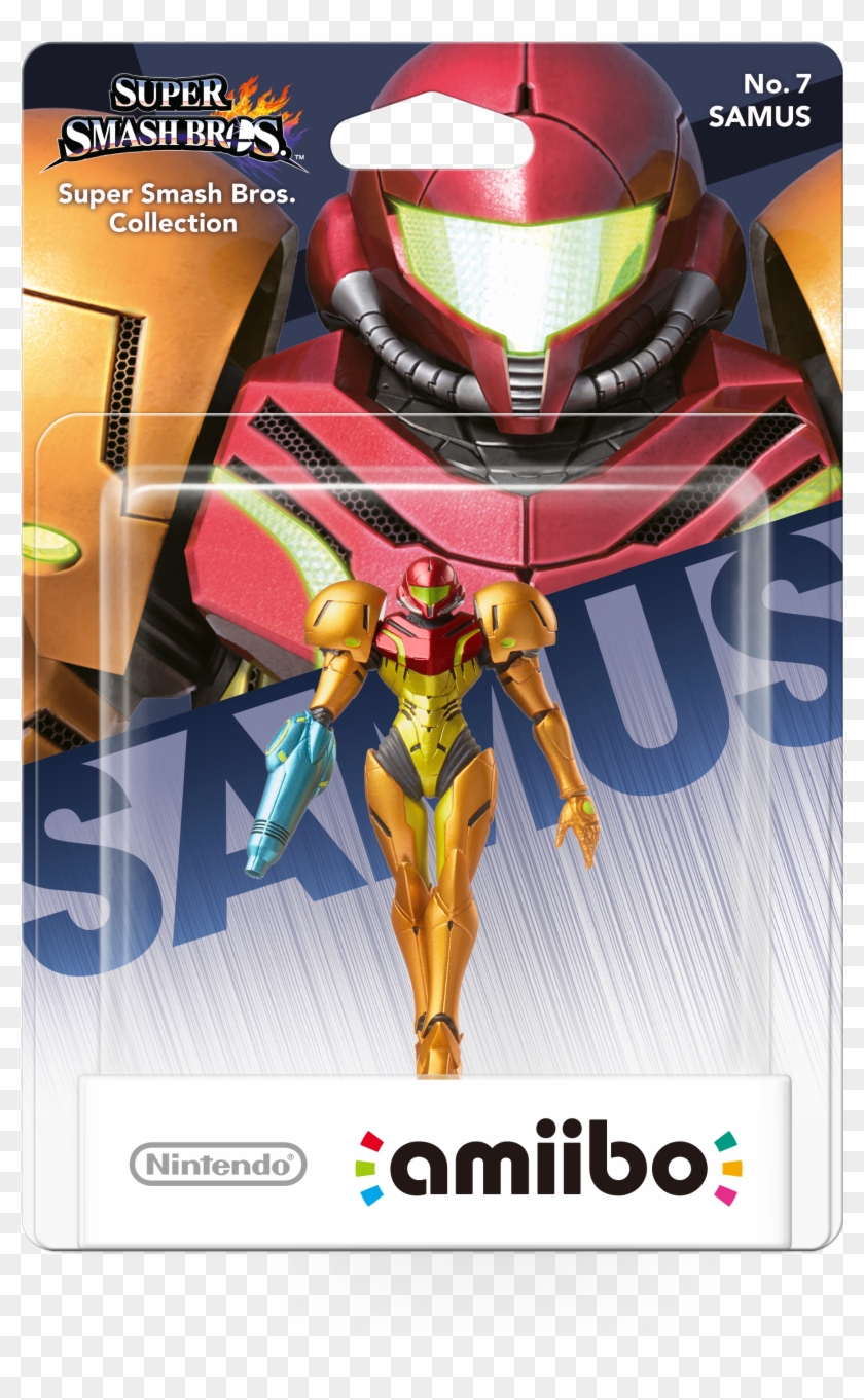 Super Smash Bros Samus Amiibo Clipart