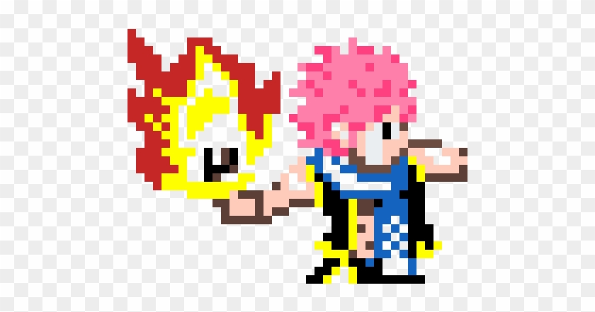 Natsu Dragneel - Cartoon Clipart