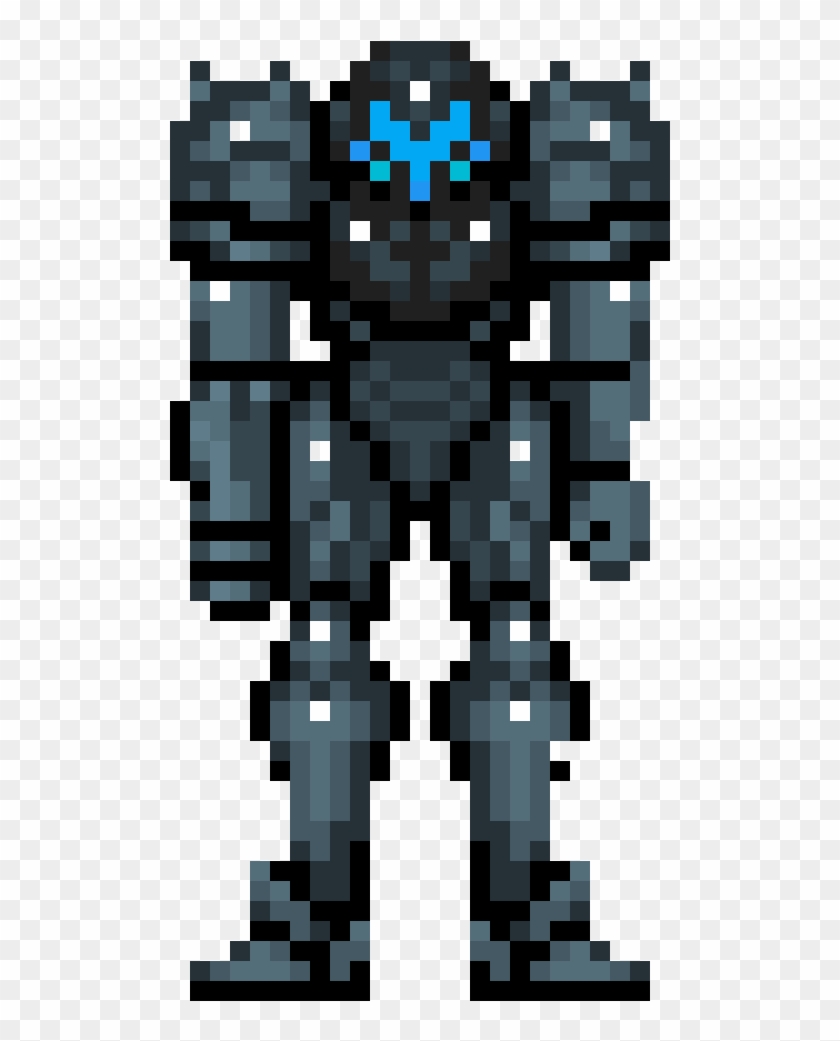 Dark Samus - Samus Pixel Art Clipart #180691